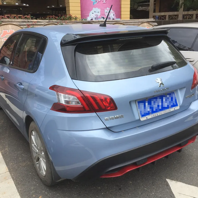 Спойлер для Peugeot 308S автомобильный спойлер из АБС-материала заднего крыла Праймер