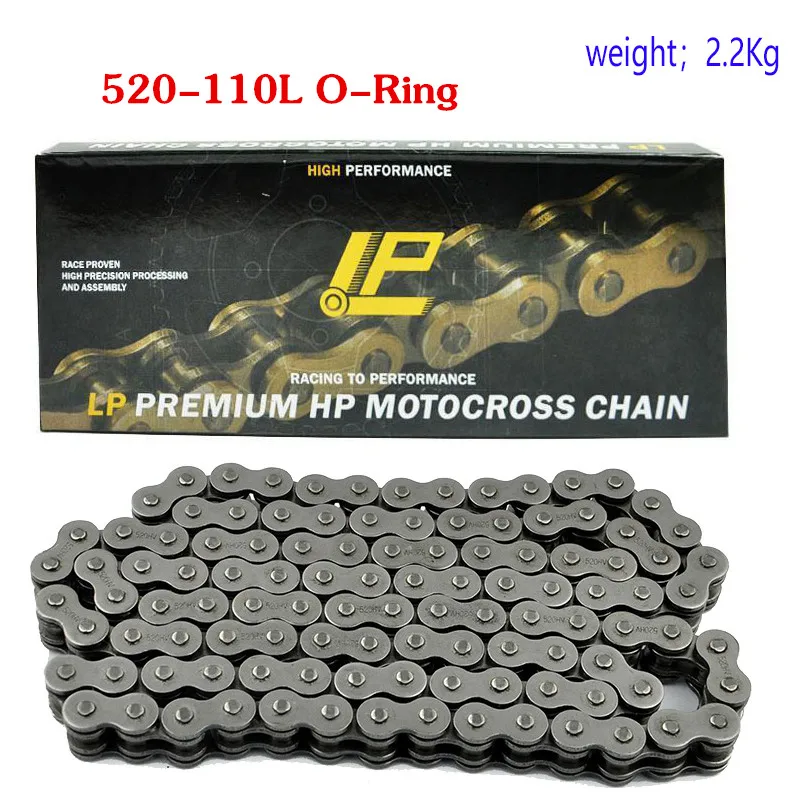 

Motorcycle 520-110 Link High Quality Chain For Honda Suzuki Ducati Yamaha Kawasaki BMW Dirt Scooter Street Racking ATV bike All