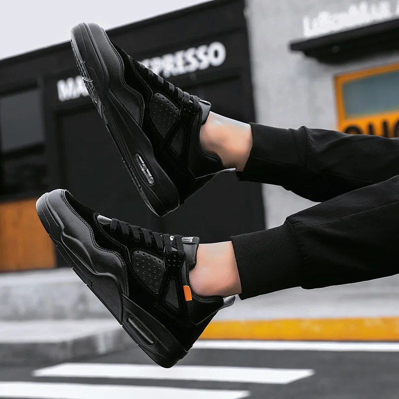 Популярная мужская повседневная обувь на весну и осень удобная шнуровке дышащая