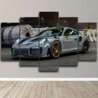 5 шт., настенные картины без рамки для гостиной