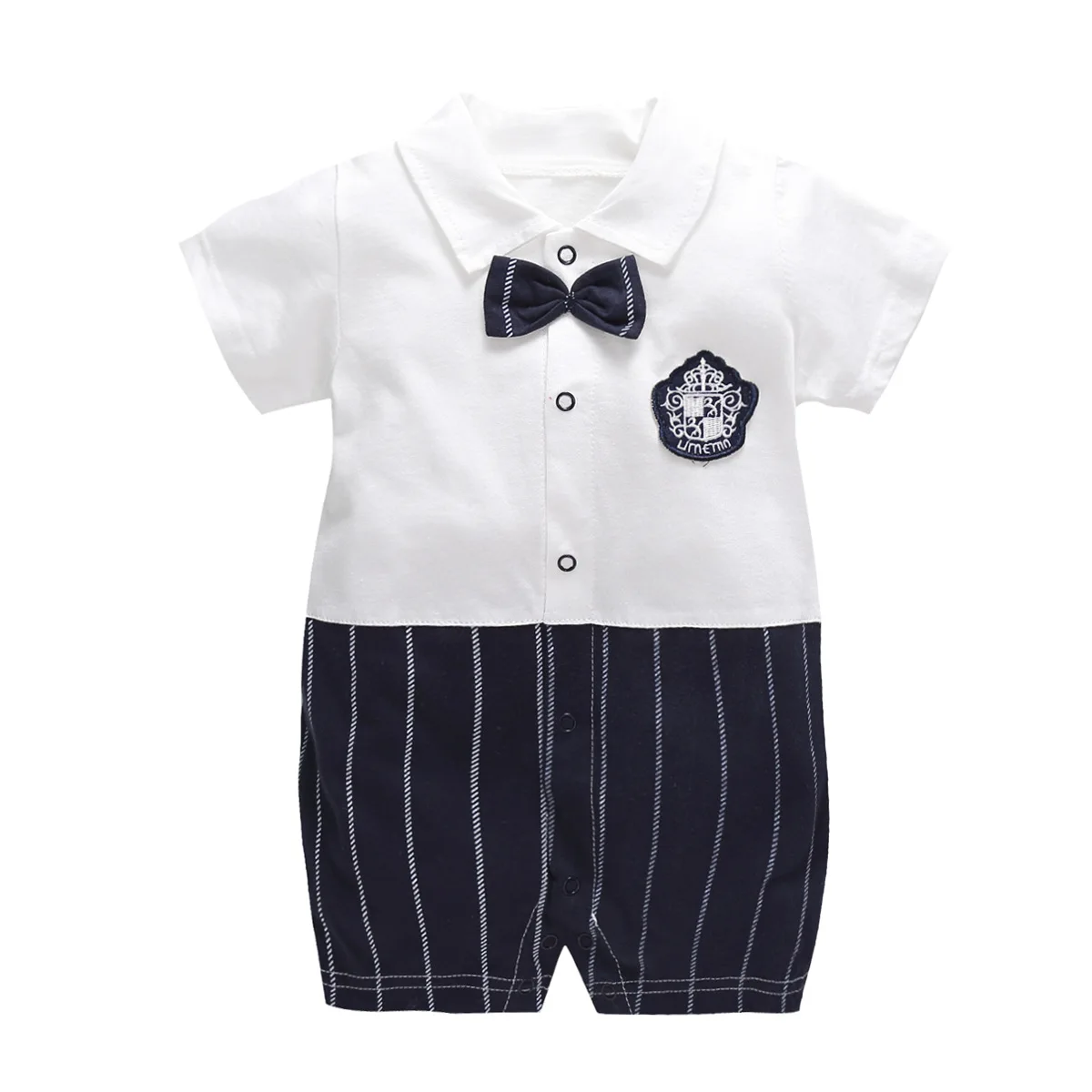 Summer Baby Romper 0-18M Newborn Short Sleeve Cotton Boy Clothes One-Piece Jumpsuit Boys Clothing |