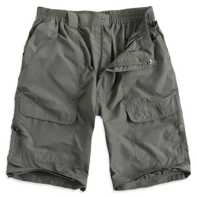 Comfortable Hunting pants Quick Dry Outdoor camping Men's Summer Tactics Breathable Removable Sports Hiking S-3XL size | Спорт и