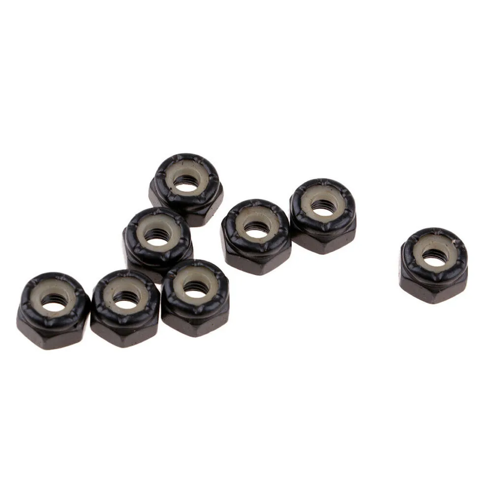 

Black Half-Tooth Mushroom Head Long Board Bridge Mounting Screws&nuts 4-wheeled Skateboard Eje Hardware Longboard Accessories