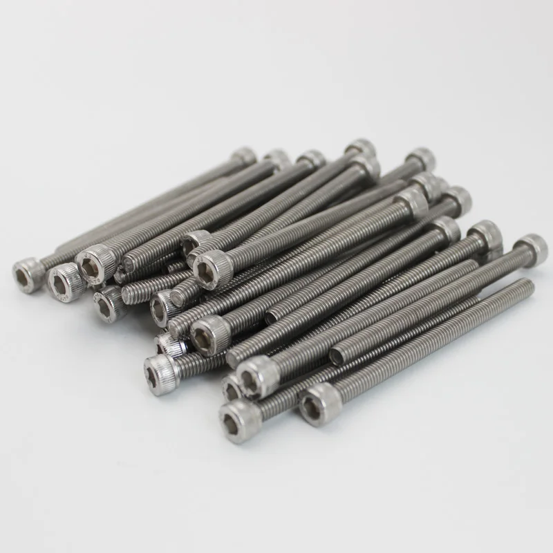 stainless steel extra long hexagon socket cap screw bolt 100mm/110mm/120mm/130mm/140mm/150mm/160mm/170mm/180mm/190mm/200mm/250mm