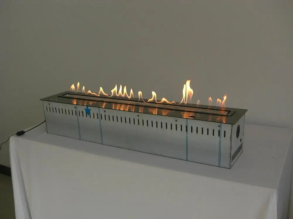 36-дюймовый современный умный камин Inno-Fire автоматический из этанола
