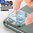 Защитное стекло на клеевой основе для камеры iPhone 13 12 11 Pro Max 13 12 Mini, 50 шт.