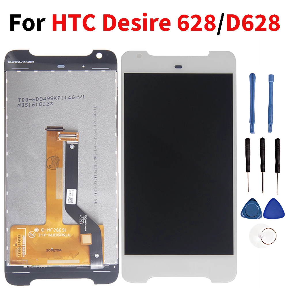 Качественный ЖК дисплей для HTC Desire 628/D628 кодирующий преобразователь сенсорного