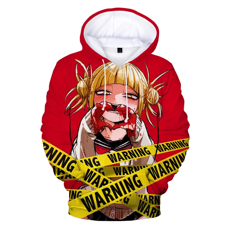 

Himiko Toga Hoodie Men Women Fashion Casual 3D Printed Hooded Sweatshirts 2020 New Anime My Hero Academia Cosplay Pullovers