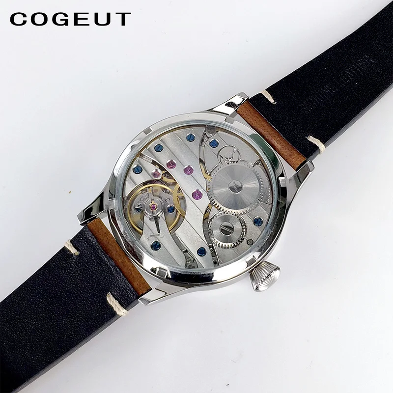 Мужские механические часы pilot Seagull st3600 6497 сапфировые Corgeut винтажные военные наручные часы 17 драгоценностей ручной работы 44 мм