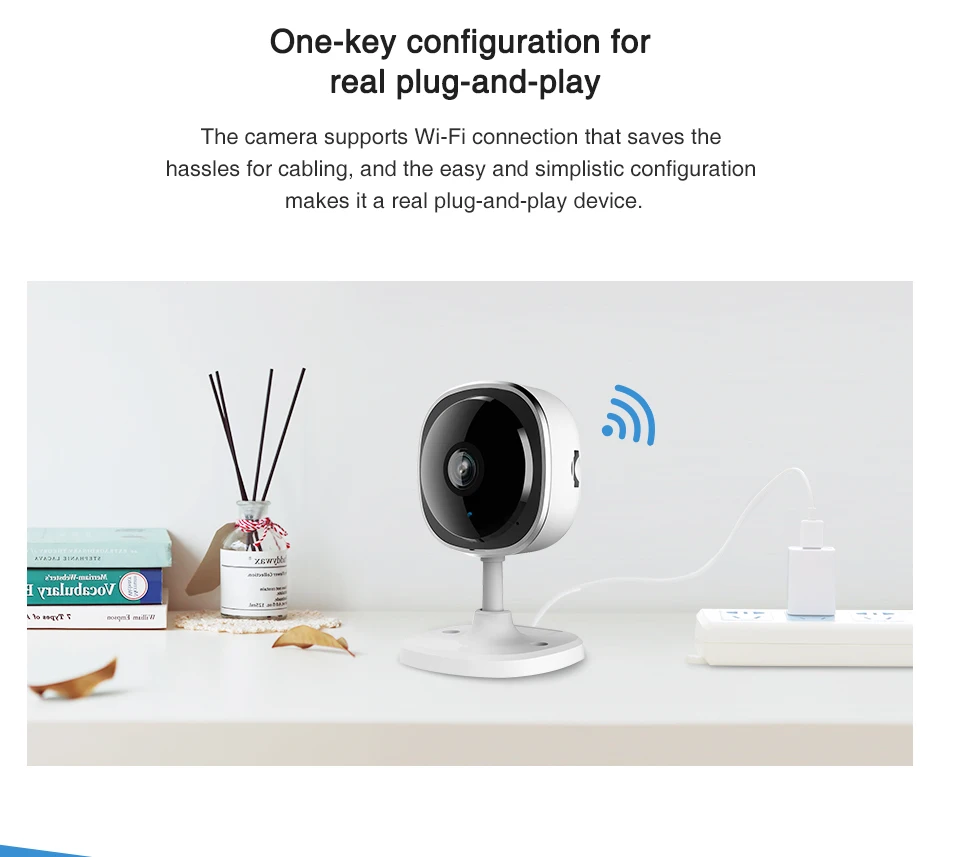 SANNCE 180 градусов Wi-Fi IP камера HD 1080P беспроводная домашняя Камера Безопасности ИК Ночное Видение детский монитор Wifi мини Сетевая камера
