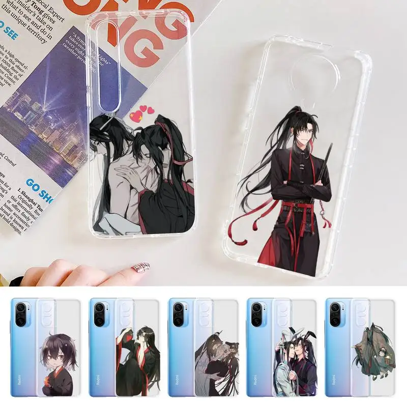 

Mo Dao Zu Shi MDZS Anime Phone Case For Xiaomi 10t pro 11 Note10lite Redmi 5plus 7A 8 K20pro 9A Note 9 Pro Max s 10