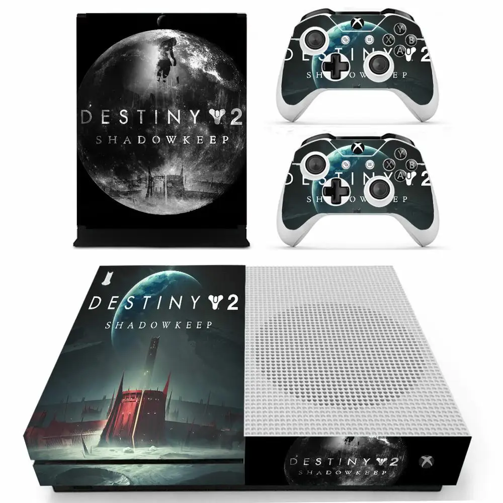 Стикер Destiny 2 Shadowkeep Skin наклейка для консоли Xbox One S и контроллеров Slim Виниловая