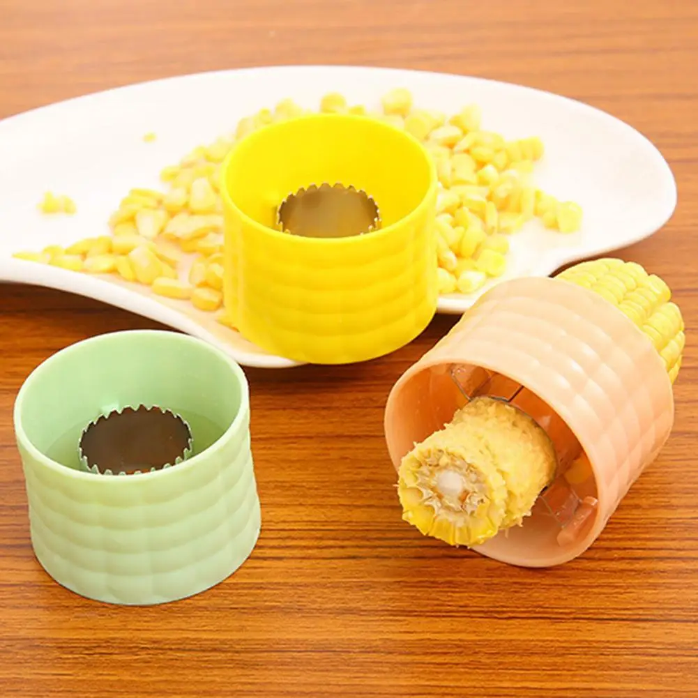 Useful Corns Stripper Corn Shaver Thresher Cutter Practical Safe Tools Kitchen Gadgets Manual Rotation |