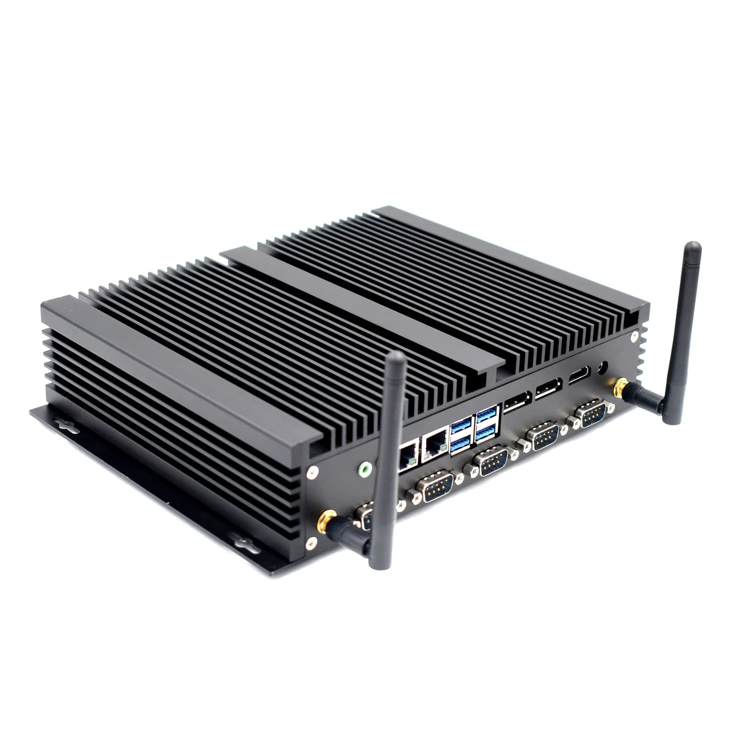 ITX промышленный мини-ПК intel core i5 8250U i7 8550U windows 10 2 4G/5G Wifi AC безвентиляторный