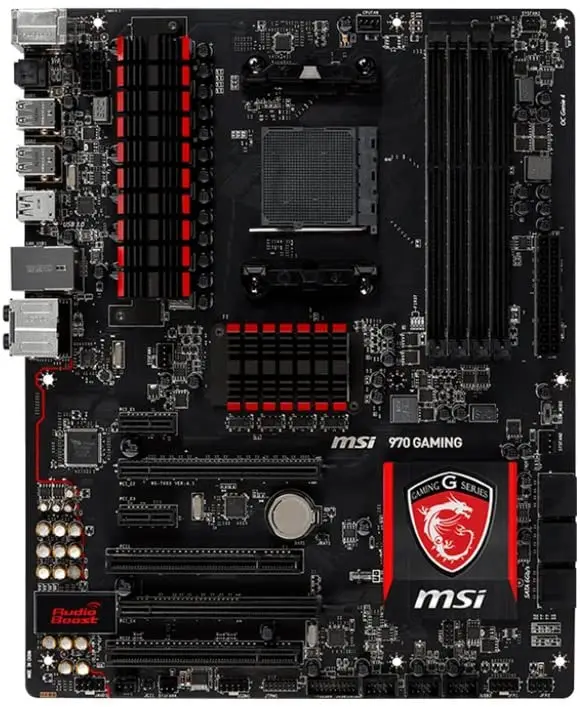 

MSI 970 GAMING Motherboard AMD 970 Socket AM3/AM3+ DDR3 32GB PCI-E 2.0 SATA III USB2.0 USB3.0 ATX Used Desktop Mainboard