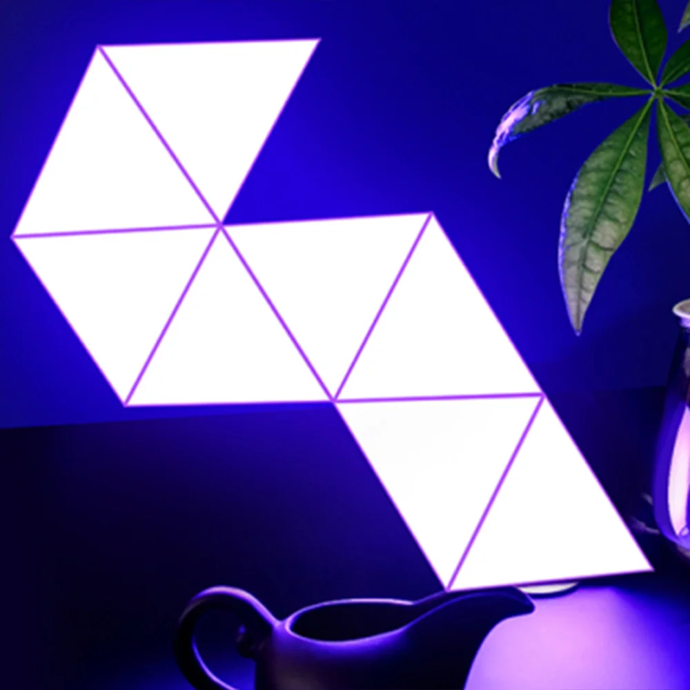 

6PCS Hexagonal Wall Light APP Control Color Adjustable DIY Decorative Lamp