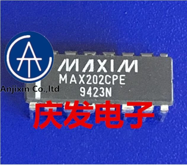

10 шт., 100% оригинальная новинка, 100% качество, в наличии, MAX202CPE DIP16