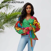 african clothes for women african fashion blouse ankara print shirt cotton wax sewing top african traditional clothing