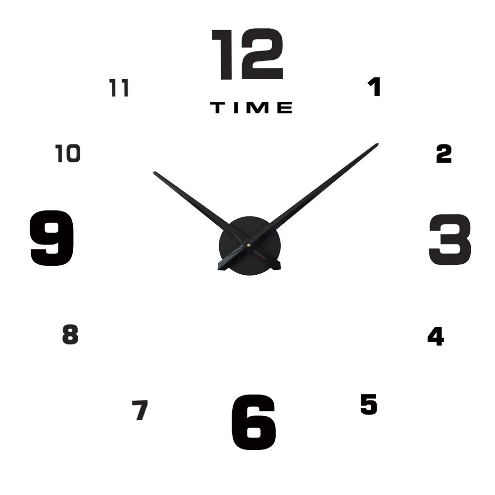 

Wall Clock Modern Design Acrylic Clocks Decor Aesthetic Room Decor Clock On the Wall Numbers Relojes de cuarzo horloge murale