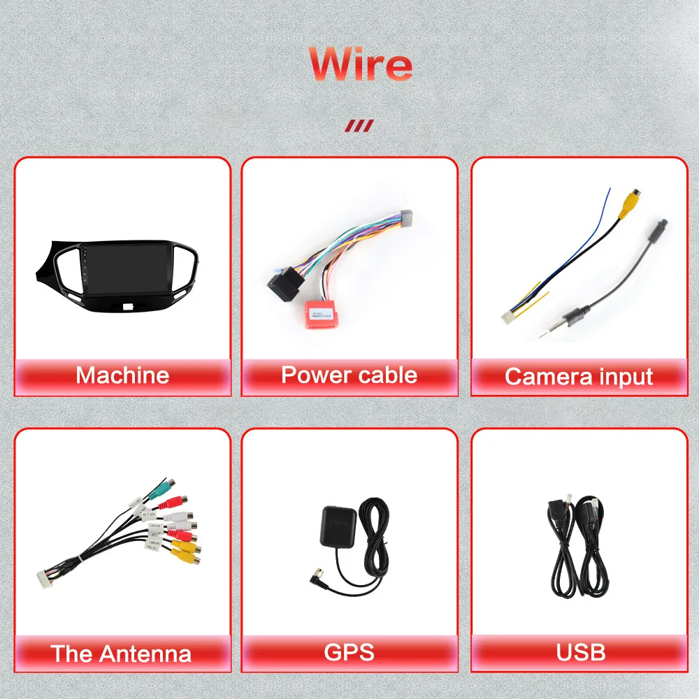 DSP 4 G Android 10 автомобильная навигация Радио Мультимедийный видеоплеер для LADA Vesta 2015