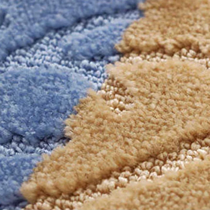 Зеленые листья Ванная комната коврики входной коврик для дома свежий