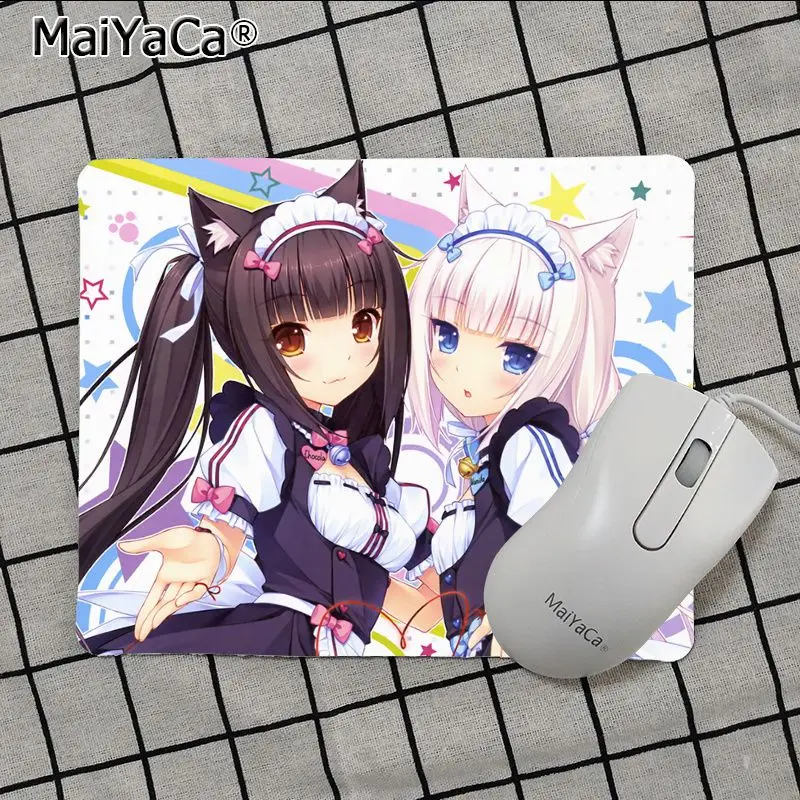 Maiya высокое качество милые Аниме Девушки Chocola Nekopara клавиатура игровые коврики для