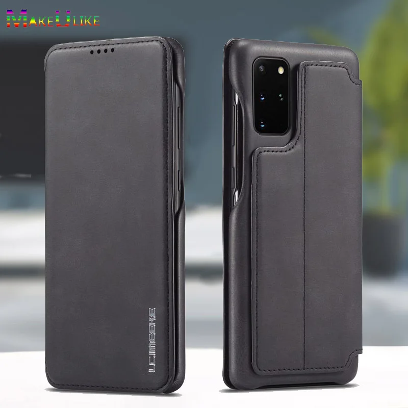 

Простой флип-чехол для Samsung Galaxy S21 S20 S10 S9 S8 Plus S20 Ultra S10e S7 Edge S21 FE S20FE S21FE Чехол кожаный магнитный чехол