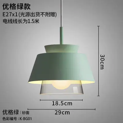 저렴한 북유럽 Led 라이트 Lampara Colgante Hanglampen Luminaria Pendente Lumiere 주방 다이닝 바 펜던트 램프 다이닝 룸 라이트