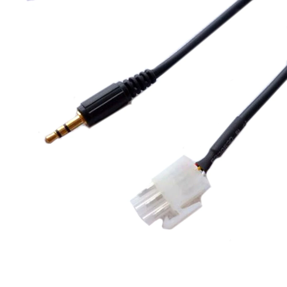 Мужской провод вспомогательный кабель 3 контактный разъем AUX аудио для Honda GL1800
