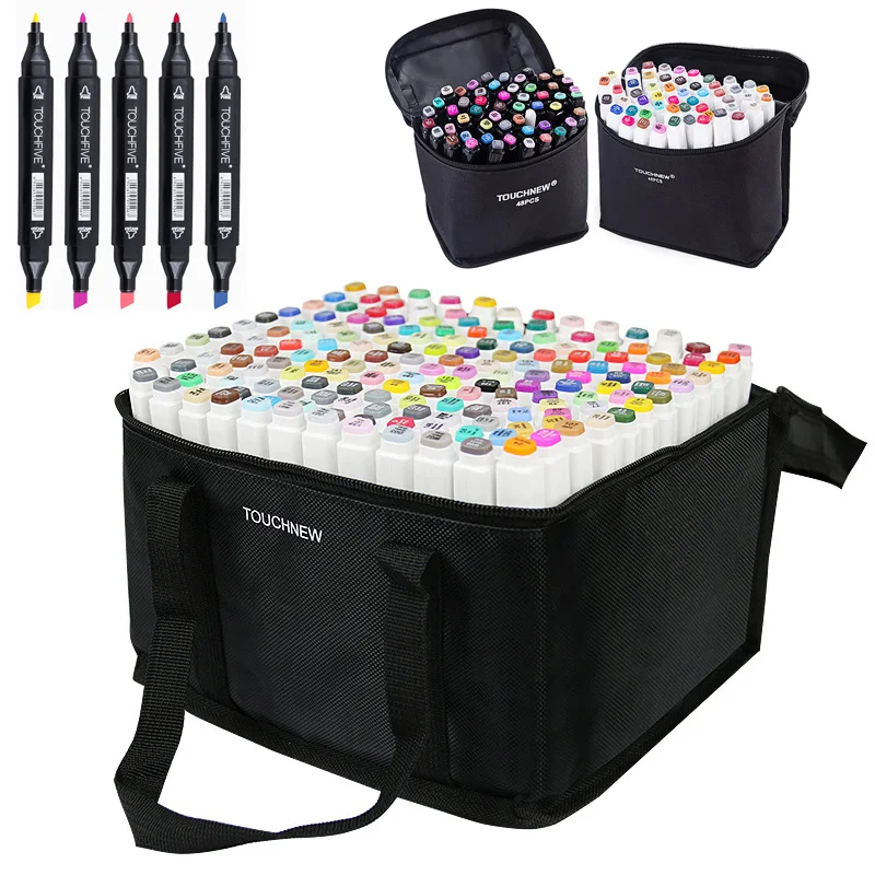 

Набор маркеров Touchfive с чернилами на спиртовой основе, 30/40/60/80/168 цветов