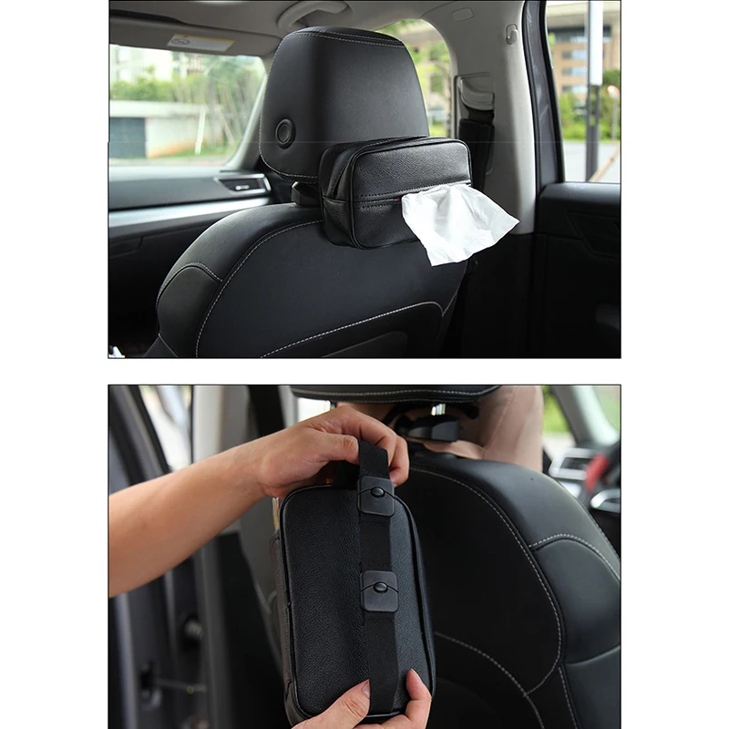 Автомобильный держатель для салфеток на солнцезащитный козырек бумажная