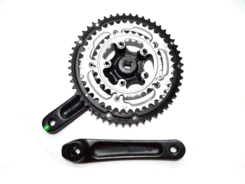 Сверхлегкий алюминиевый сплав 52/42 / 30T 170 мм BCD130 Bike Crankset Road Bike-Fold-bike Цепное колесо