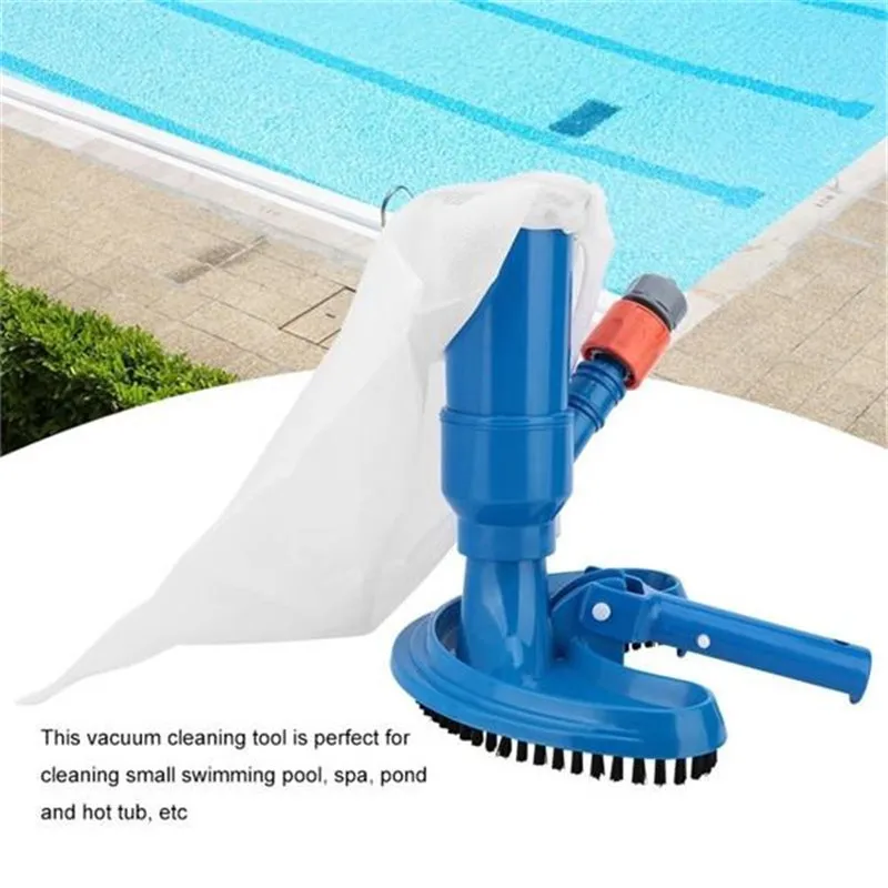 TTLIFE Portable Swimming Pool & Spa Pond Fountain Vacuum Brush Perfect Cleaner Cleaning Watch Back Removal Tools Handrail Stairs | Дом и
