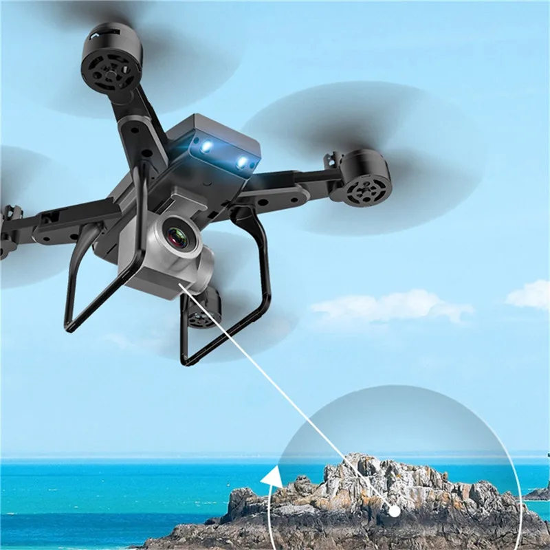 Складной wifi FPV RC Квадрокоптер Дрон с камерой 1080P селфи Режим высокой фиксации