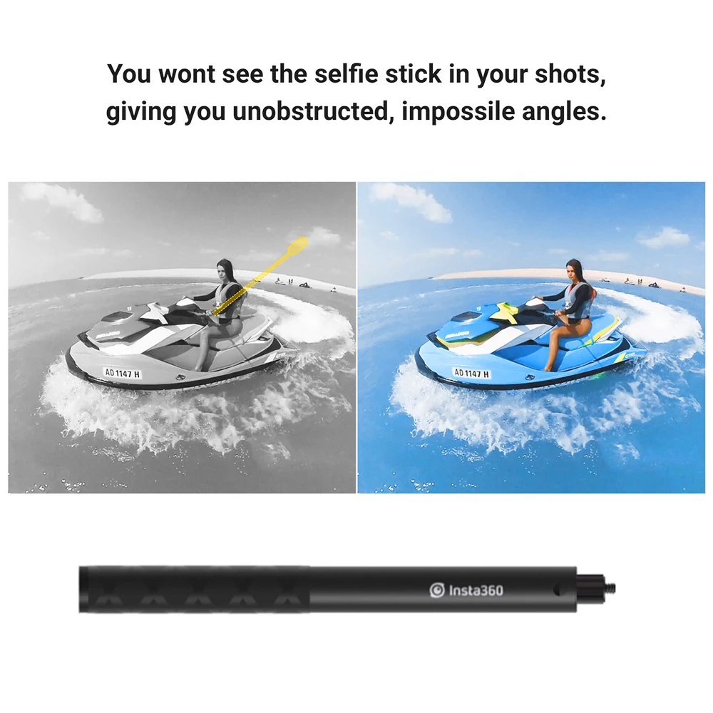 Insta360 one X удлинитель 3 м алюминиевая палка для селфи сплав для Insta 360 монопод селфи полюс панорамная камера аксессуары