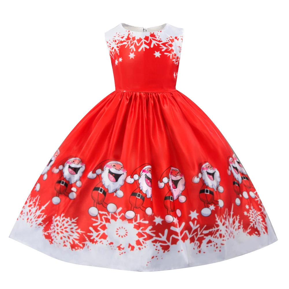 Only Dress 2 Вечерние рождественские платья принцессы с жасминовым принтом для девочек от 4 до 10 лет детские маскарадные костюмы на Хэллоуин для детей, нарядные вечерние платья - Цвет: Only Dress 2