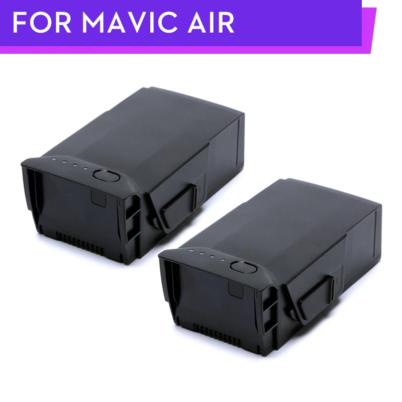 2 шт Оригинальный DJI Мавик Air Батарея Интеллектуальный полета батареи Max 21 min время