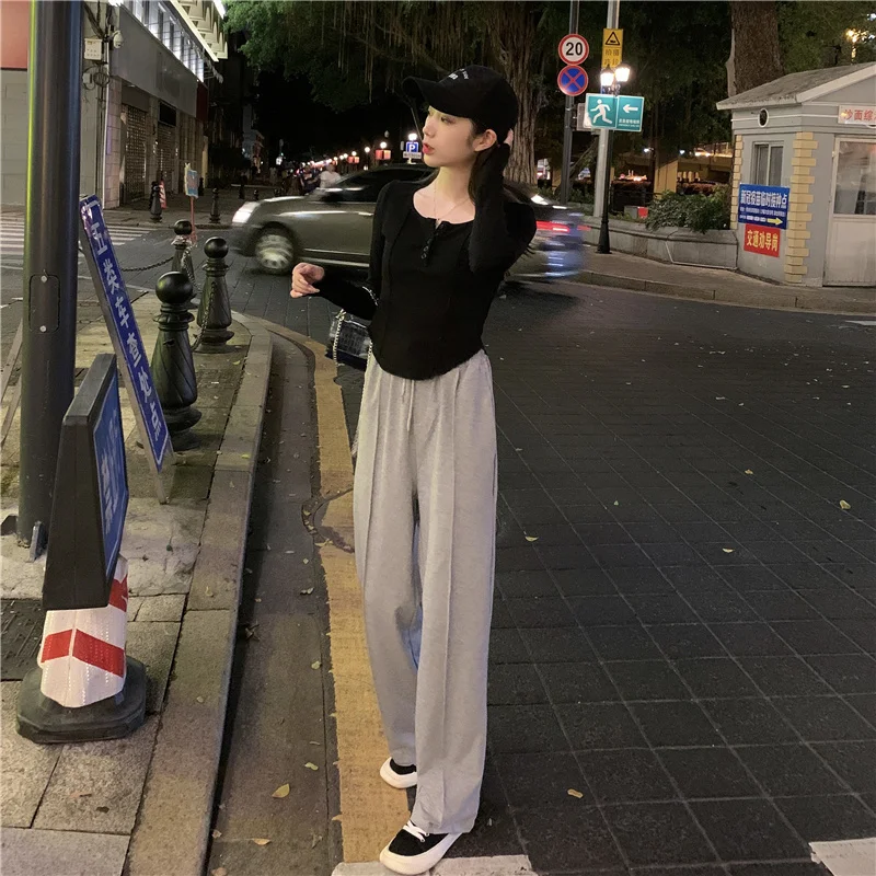 

Осень реальный снимок экономичный корейский стиль приталенный похудение чистый цвет сто