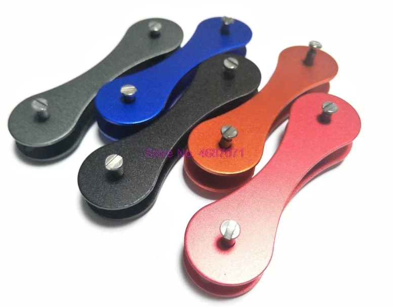 Доставка DHL 500 шт. новинка унисекс алюминиевый умный держатель для ключей