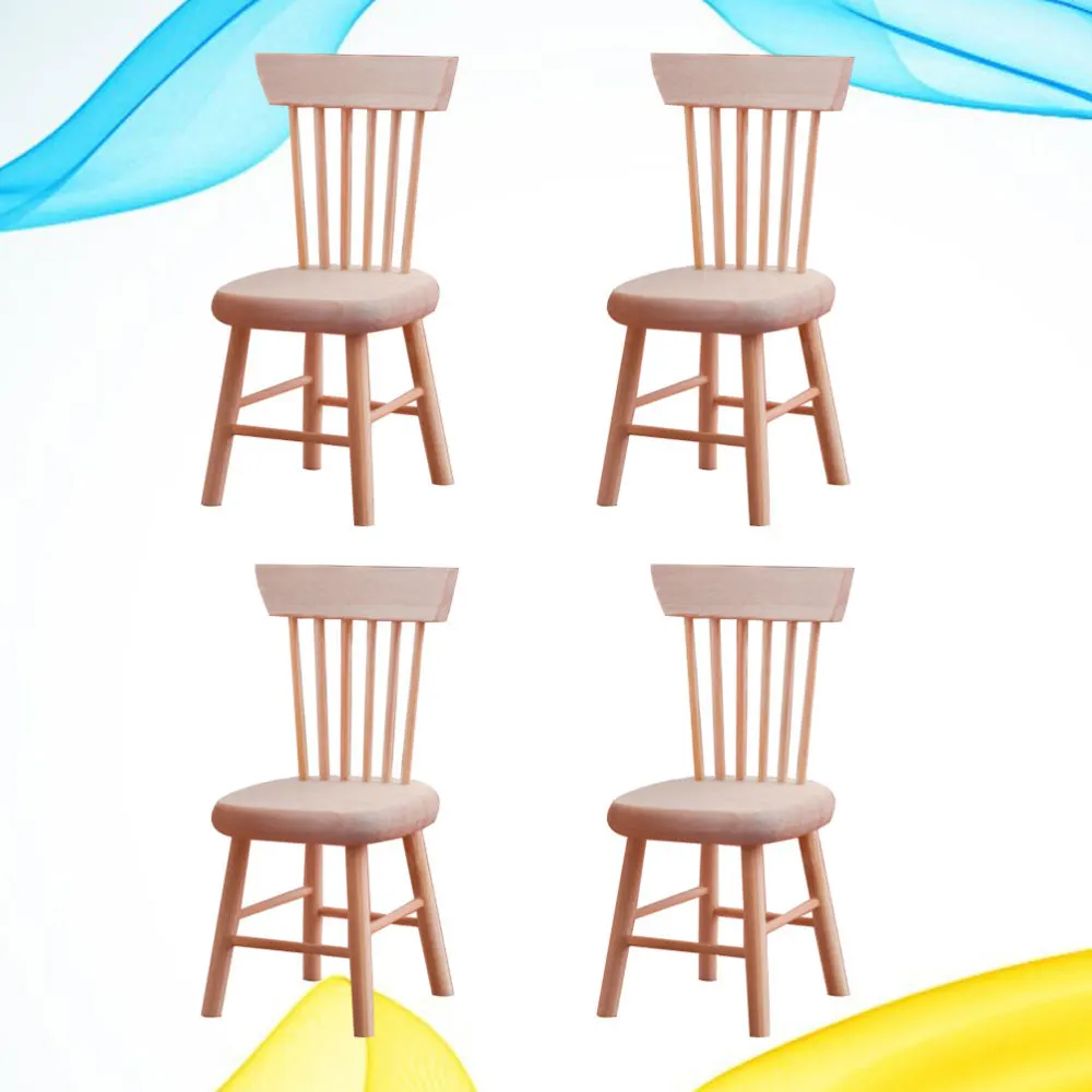 4 шт. имитация игрушечные кресла искусственный микро декора фотография макет