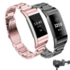 Ремешок из нержавеющей стали для Fitbit charge 4 band, сменный Браслет для смарт-часов, зарядка 3Charge 4 Fitbit charge 3 band