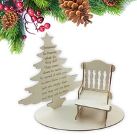 wooden crafts to paint christmas tree table stand ornaments unfinished wood cutouts christmas decoration diy crafts