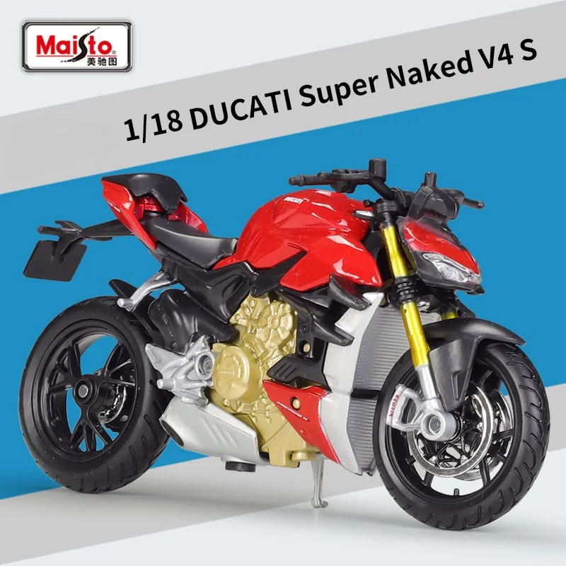 

Модель мотоцикла Maisto 1:18 Ducati Super Naked V4 S
