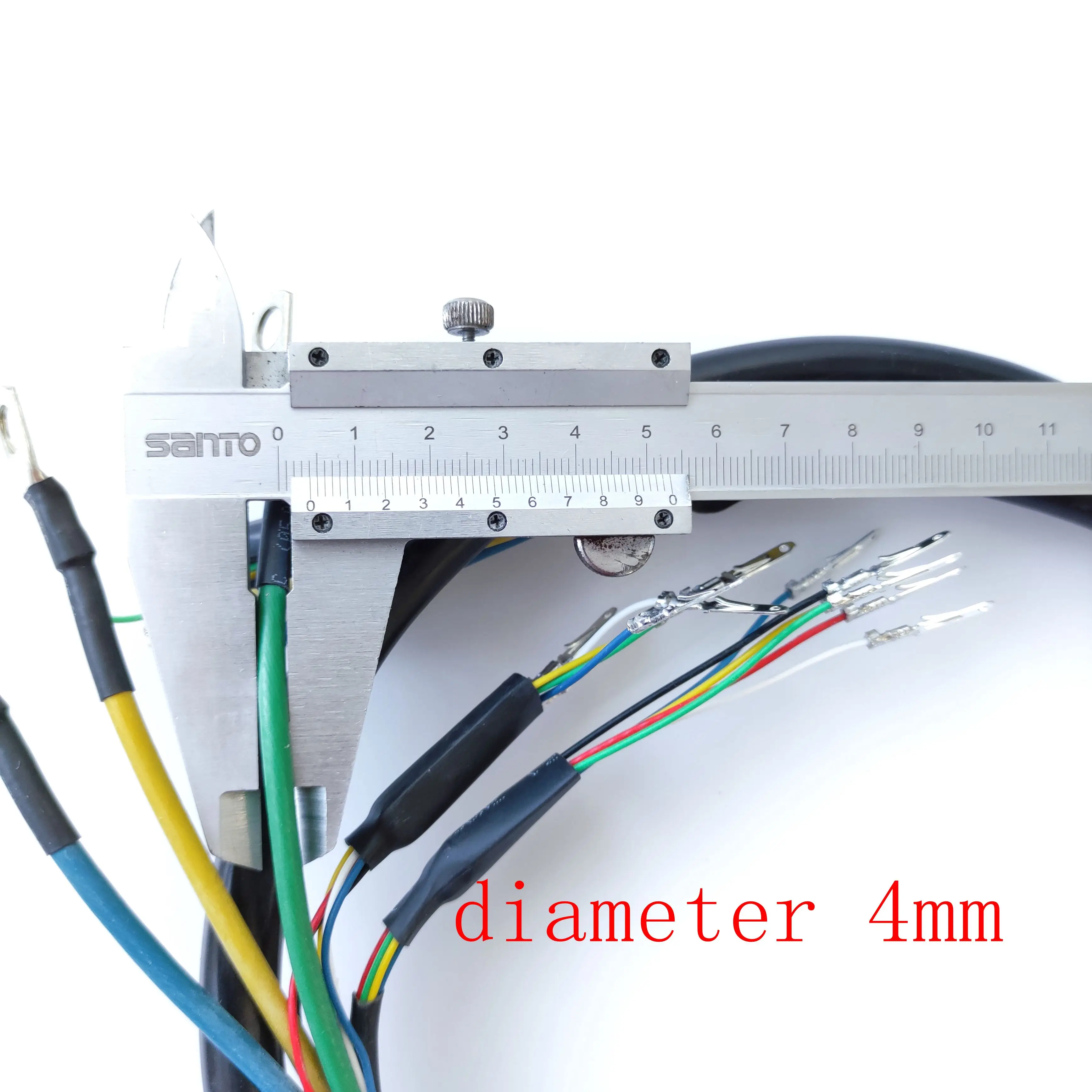 Кабель моторный 9 AWG для электровелосипеда 3000 Вт с квадратным сечением 6 мм | Спорт