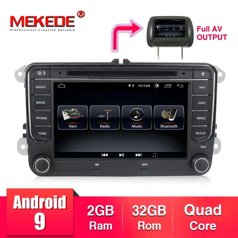 Android 9 автомобильный DVD аудио радио для Volkswagen SKODA GOLF 5 Golf 6 POLO PASSAT B7 T5 CC для JETTA TIGUAN автомобильный Радио gps стерео