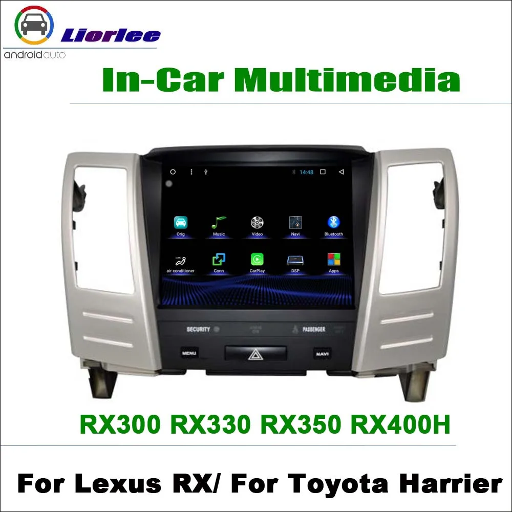 

Car Radio Multimedia For Lexus RX RX300 RX330 RX350 RX400H For Toyota Harrier 2004~2008 Android DSP Carplay GPS DVD Navigation