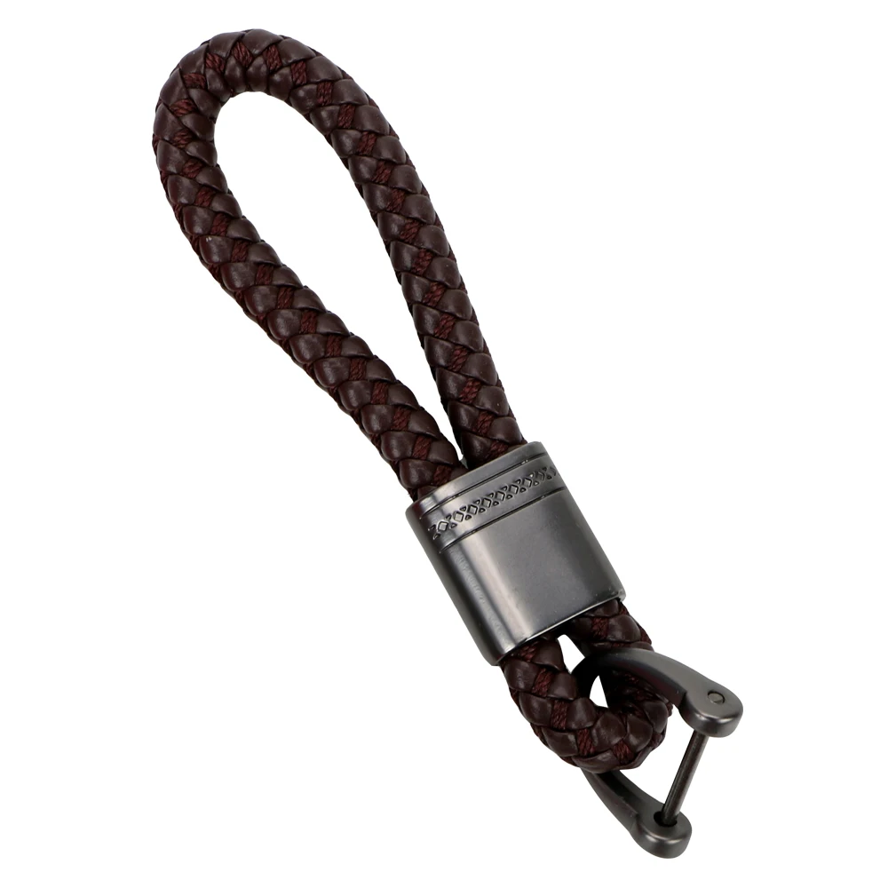 FORAUTO автомобильный брелок для ключей из PU искусственной кожи ручной работы в виде