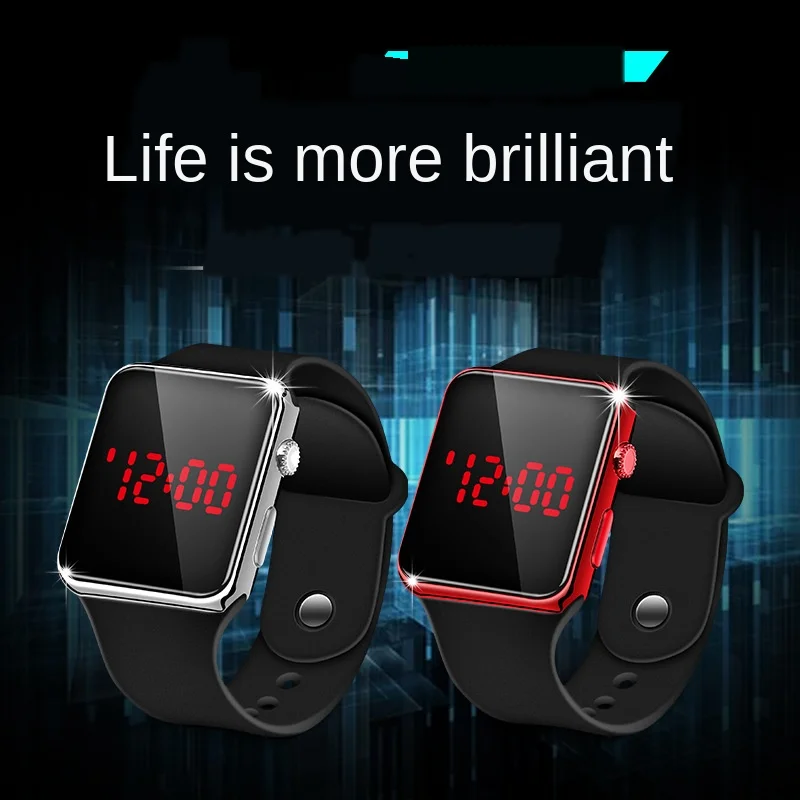 Часы мужские электронные светодиодные цифровые армейские в стиле милитари с