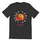 JKD Jeet Kune Do Gung Fu игры красные Забавные футболки большого размера уличная одежда мужские хлопковые футболки Harajuku уличная одежда