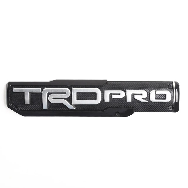 B 1 PC Автомобильные эмблемы MOPAI для Toyota ABS, эмблема TRD, наклейки на значок, Стайлинг для Toyota 4Runner для Toyota TUNDRA, автомобильные аксессуары - Цвет: B 1 PC